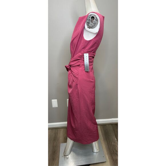 NWT KAY UNGER SABINA KNOT DRESS SIZE 4 $278 - Picture 7 of 10
